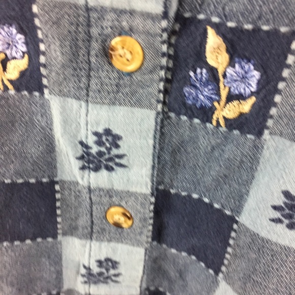 ❌SOLD❌ Vintage 90s Victoria Jones Size 2X Cottagecore Top - Picture 5 of 10